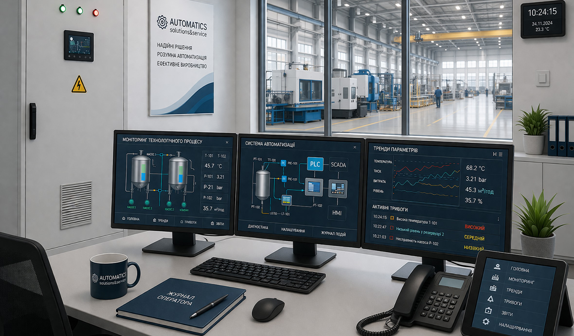 Автоматизовані системи керування технологічними процесами