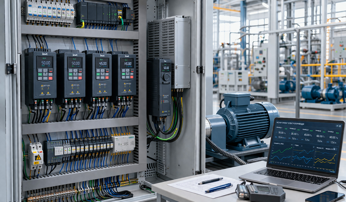 Частотні перетворювачі та керування електроприводом